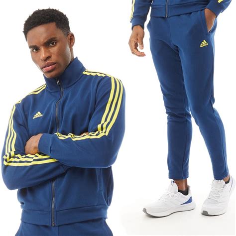 adidas setje heren blauw|Heren .